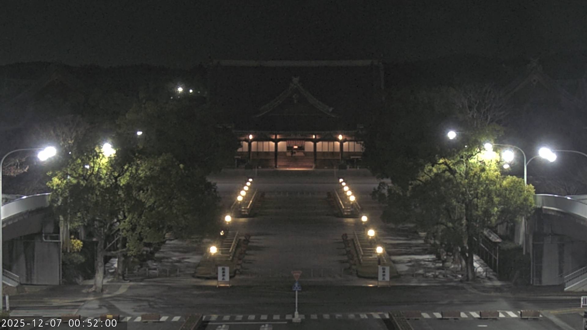 天理教教会本部のライブカメラ