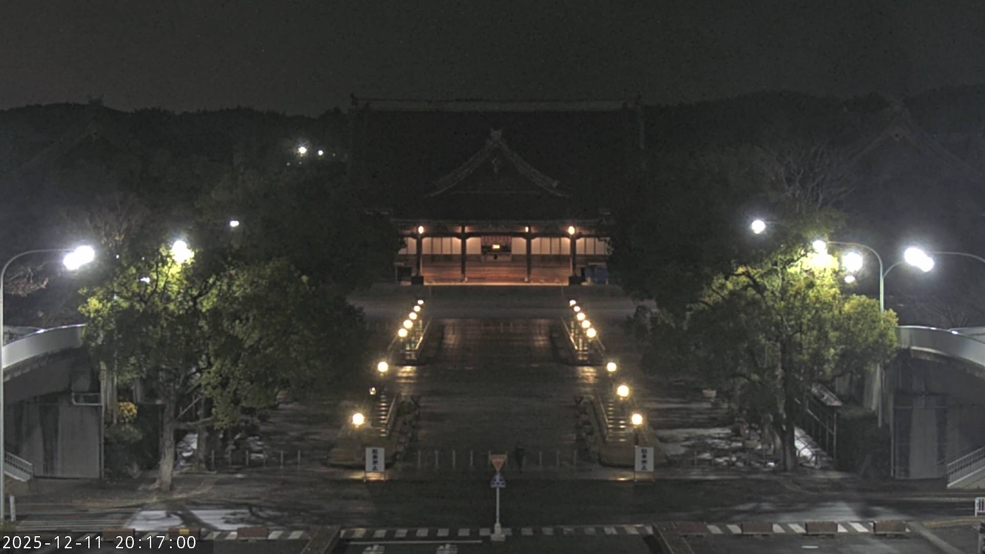 天理教教会本部のライブカメラ