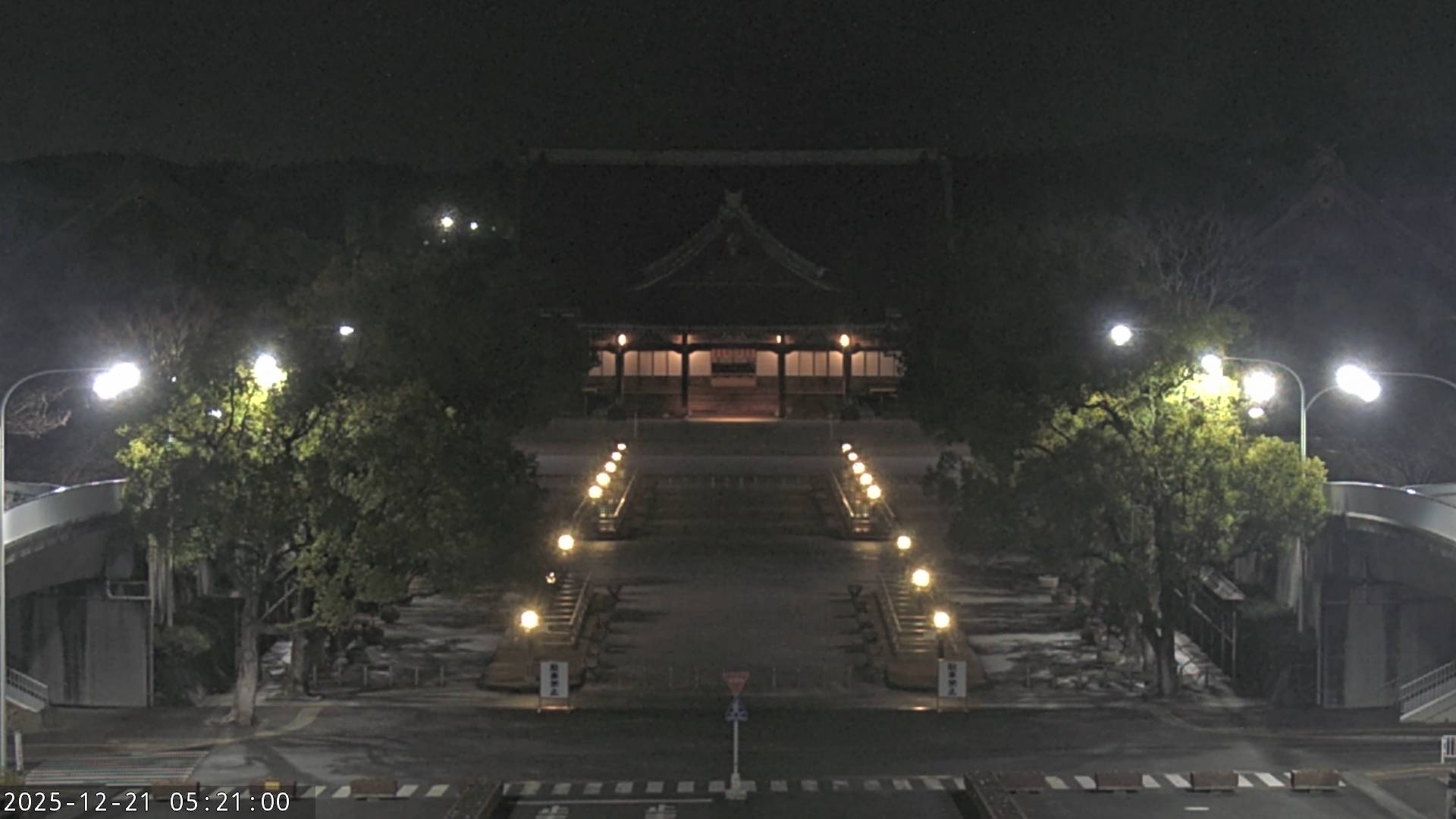 天理教教会本部のライブカメラ