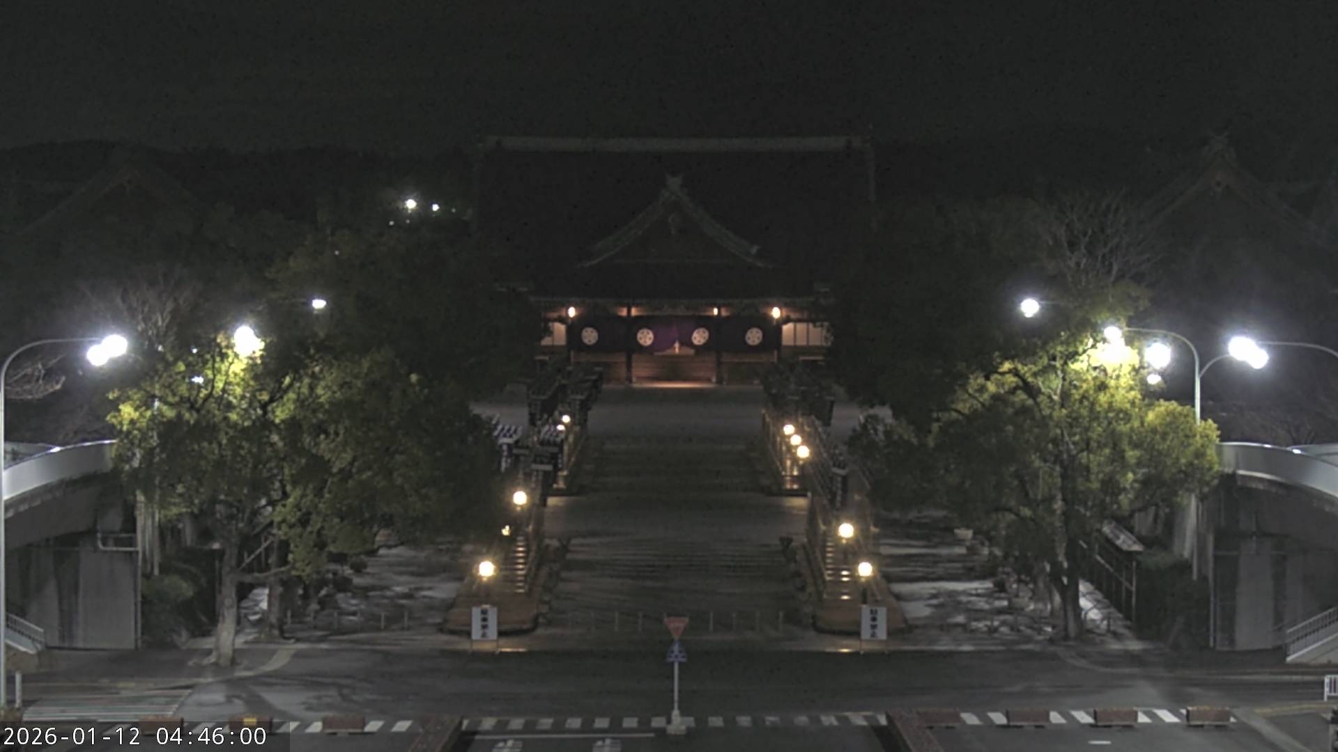 天理教教会本部のライブカメラ