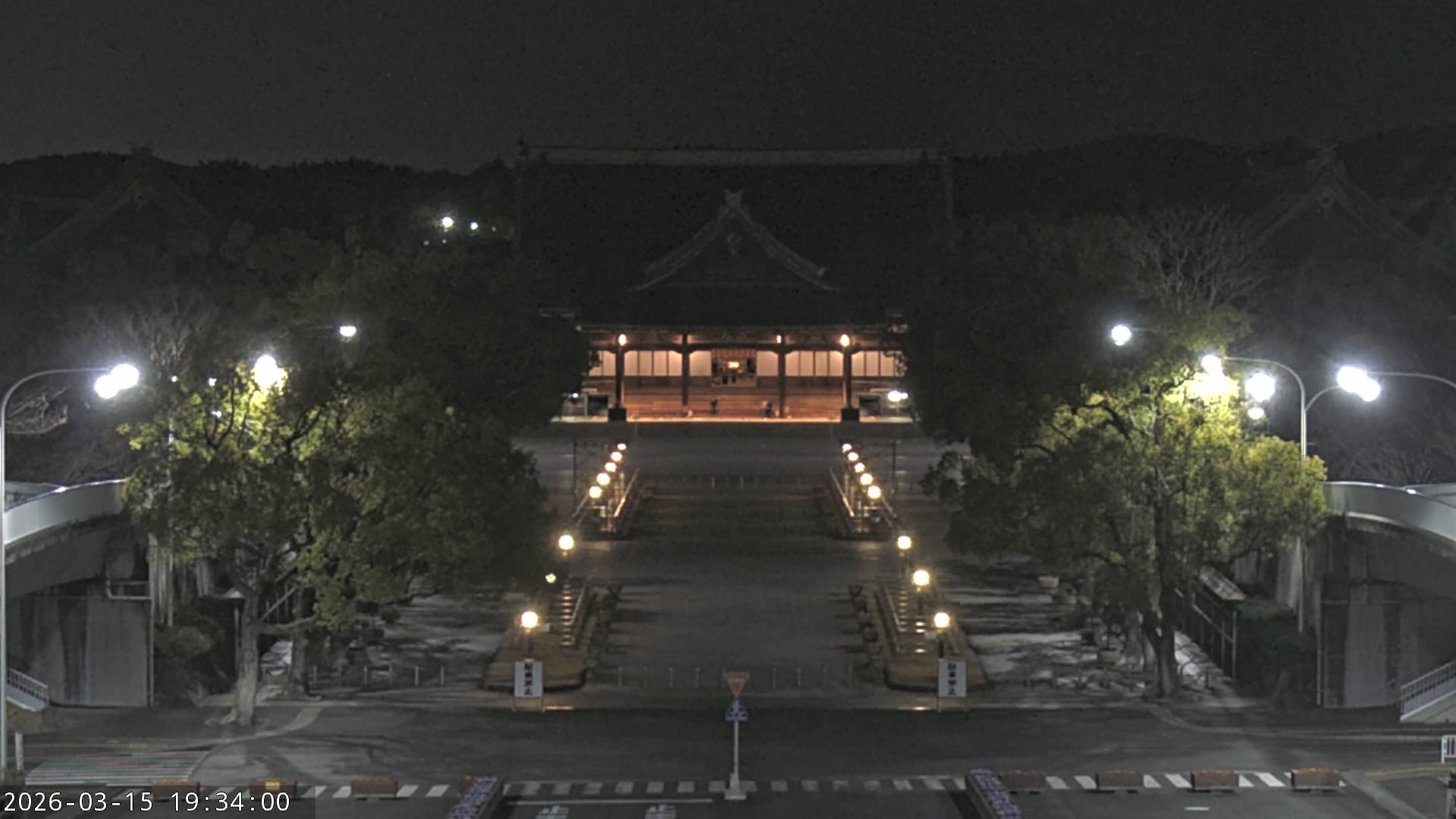 天理教教会本部のライブカメラ