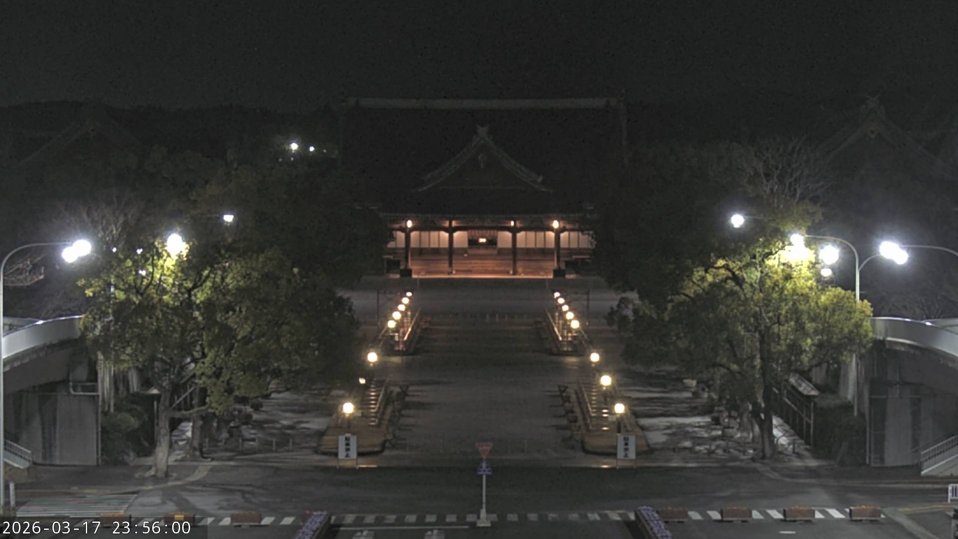 天理教教会本部のライブカメラ