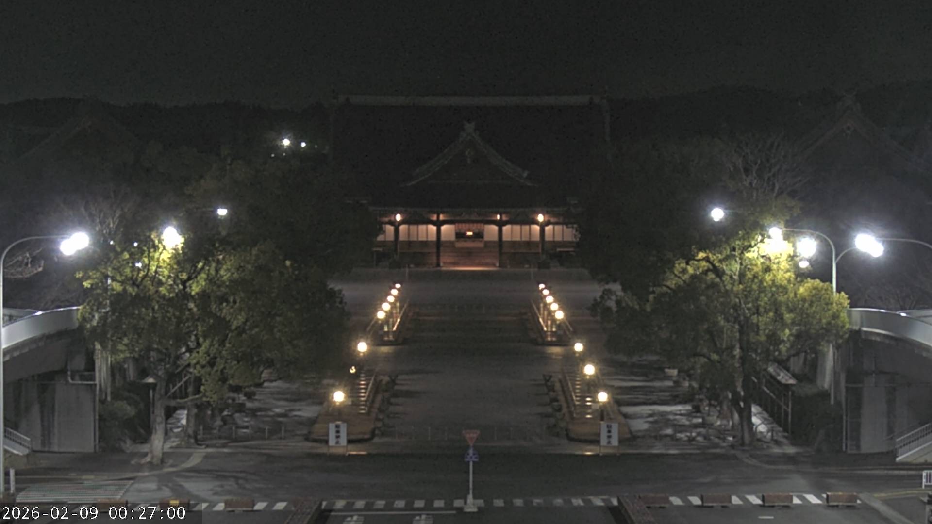 天理教教会本部のライブカメラ