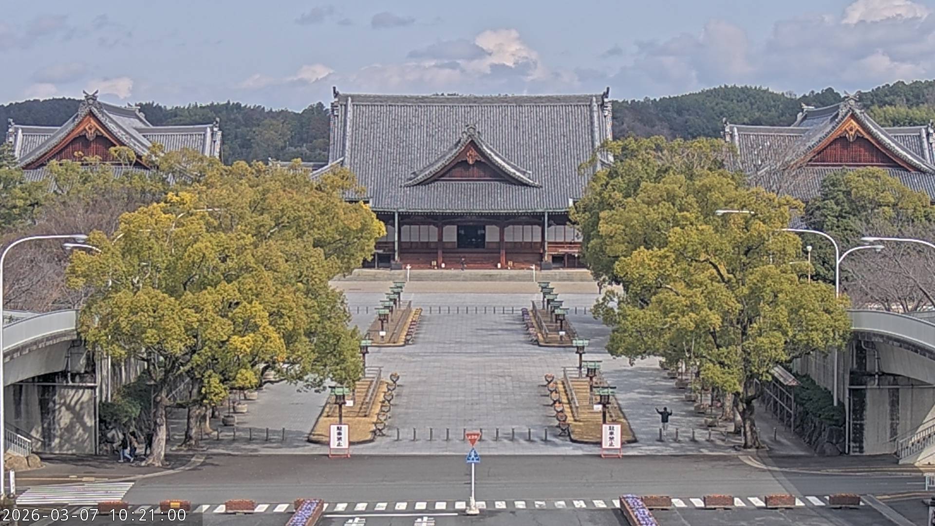 天理教教会本部のライブカメラ