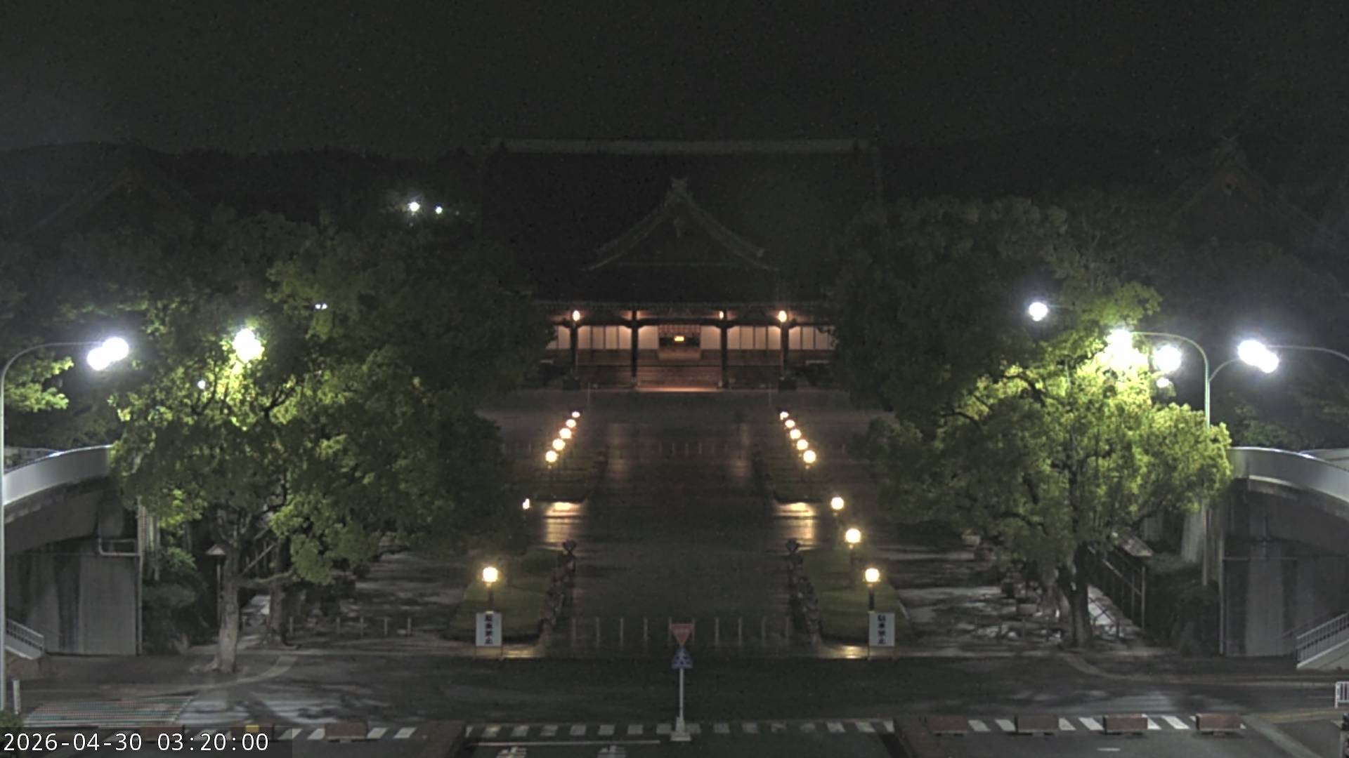 天理教教会本部のライブカメラ