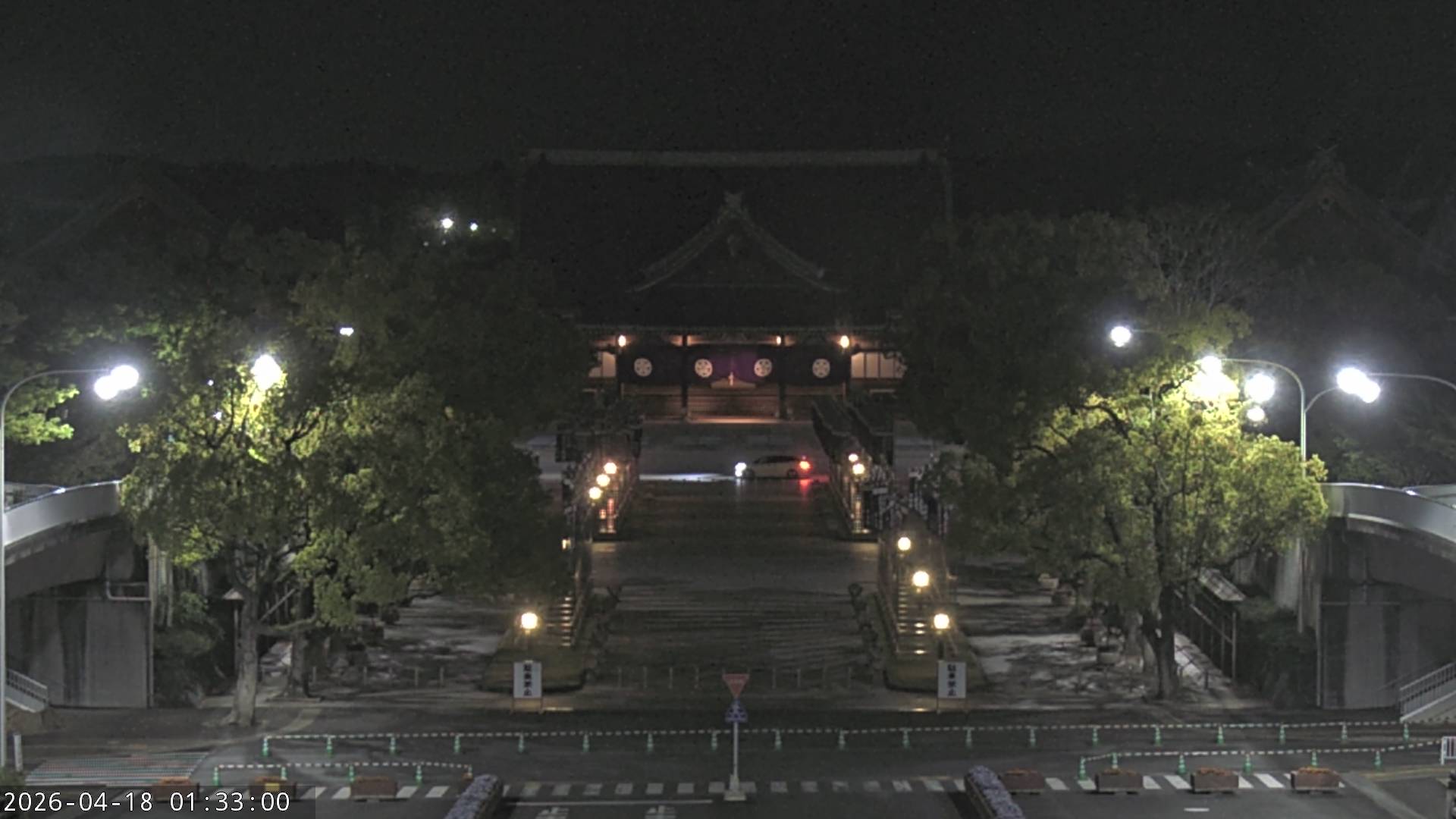 天理教教会本部のライブカメラ